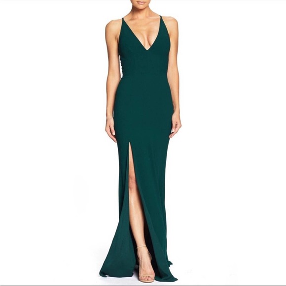Dress the Population Dresses & Skirts - Dress the Population Iris gown in Pine - XL